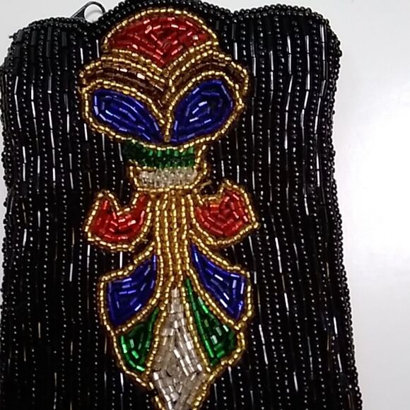 Vintage Handmade Women Mini Sequin Bag - Picture 7 of 8